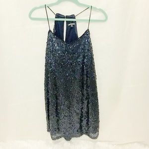 Express Navy Party Dress- Size M